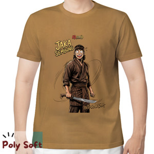 Kaos Kaos Jaka Sembung Wayang Poly Soft