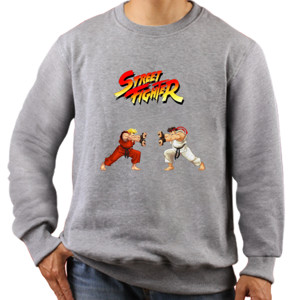 Jaket Sweater Street fighter 