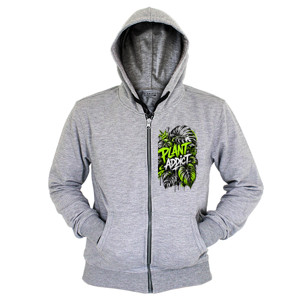Hoodie Zipper PLANT ADDICT