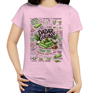 Kaos Kaos Custom Dadar Gulung Indonesian Sweet Street F