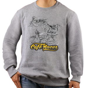 Jaket Sweater cafe Racer Ladies