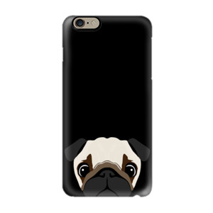Pug Puppy Black Case  Casing HP
