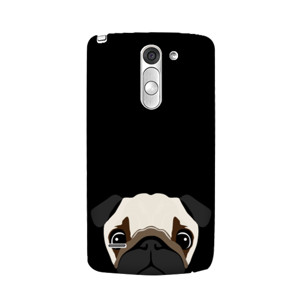 Pug Puppy Black Case  Casing HP