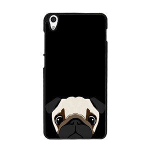 Pug Puppy Black Case  Casing HP