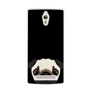 Pug Puppy Black Case  Casing HP