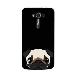 Pug Puppy Black Case  Casing HP