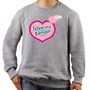 Jaket Sweater Love Me Tender