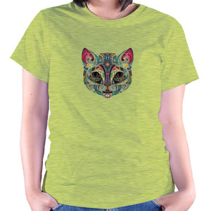 Kaos batik kucing