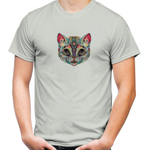Kaos batik kucing