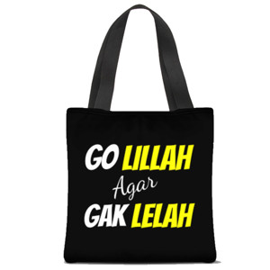 Tas Tote Fullprint GO LILLAH TAS TOTE