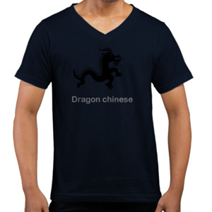 Kaos  Hoodie pria Dragon chinese