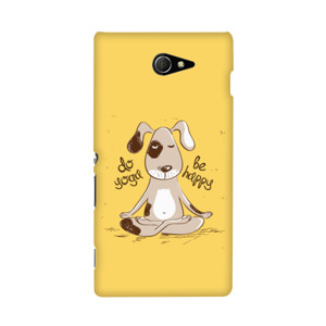 Yoga Dog in Lotus Pose Casing HP