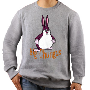 Jaket Sweater Big Chungus