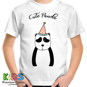 Kaos Cute Panda