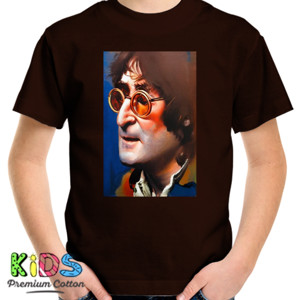 Kaos Lukisan Potret John Lennon