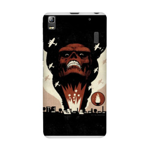 Casing HP SKUL 2 Motif hitam merah putih Casing HP