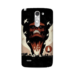 Casing HP SKUL 2 Motif hitam merah putih Casing HP