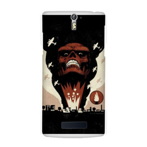 Casing HP SKUL 2 Motif hitam merah putih Casing HP