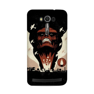 Casing HP SKUL 2 Motif hitam merah putih Casing HP