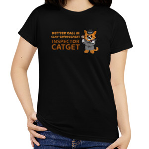Kaos Cat Lover Pencinta Kucing Inspector Catget