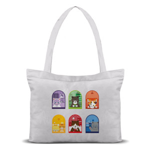 Tas Tote Kitty Neighborhood 