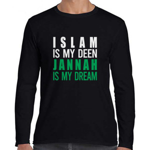 Kaos Islam Is My Deen, Jannah Is My Dream
