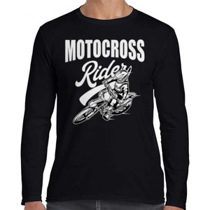 Kaos Motocross lengan panjang