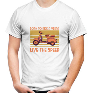 Kaos Born to ride Vespa