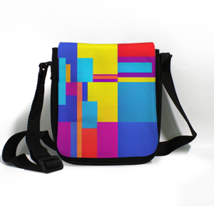 Tas Selempang Tas Selempang Gambar Garis Abstrak 2