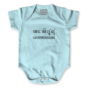 Baby Jumper Kaos Hanacaraka Aja Kemrungsung