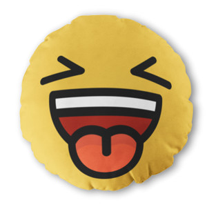 Bantal Bulat SMILEY  7
