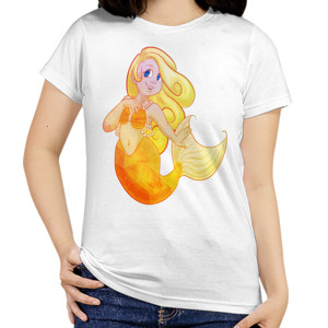 Kaos Cute Mermaid - Kaos Ikan Duyung Keren
