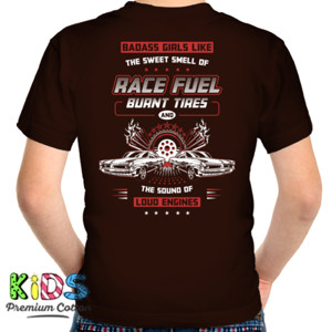 Kaos BADASS GIRLS back print