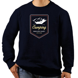 Jaket Sweater Camping Mountain