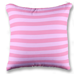 Bantal Stripe Pink
