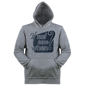 Jaket Hoodie if not now when