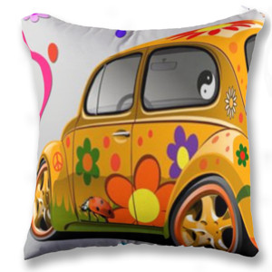 Bantal BANTAL SOFA MOTIF VW KODOK TWO FACE