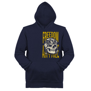Jaket Hoodie FREEDOM AINT FREE SKULL
