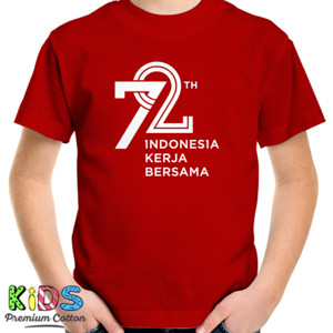 Kaos KAOS HUT RI KE-72 MERAH