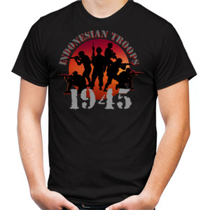 Kaos Indonesian troops
