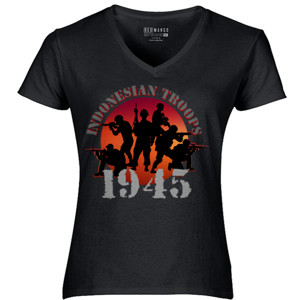 Kaos Indonesian troops