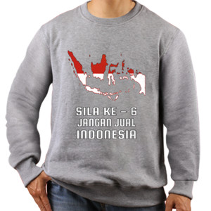 Jaket Sweater Indonesia Sila 6