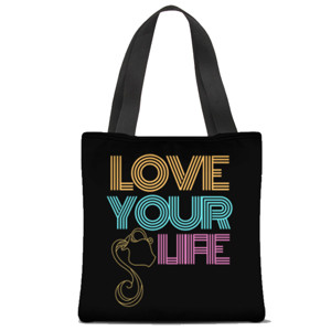 Tas Tote Fullprint Tote Bag Aquarius