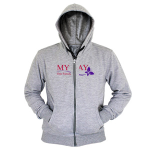 Hoodie Zipper My Way Cowok DC