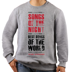 Jaket Sweater Kaos Songs of The Night (SB8M6)
