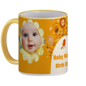 Mug Orange Bird