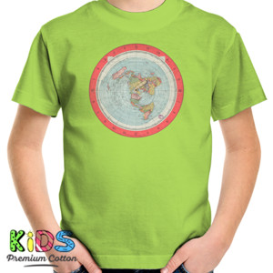 Kaos Flat Earth Map Circle