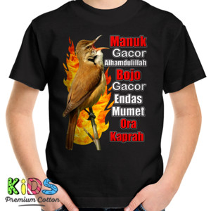 Kaos Burung Cucak Jenggot