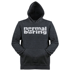 Jaket Hoodie NORMAL IS BORING