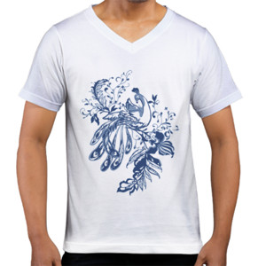 Kaos  Charming Blue Bird